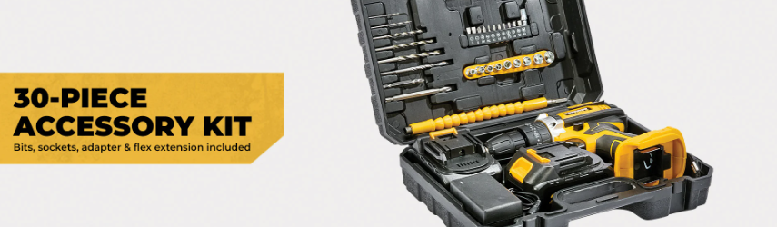 30 piece drill kit